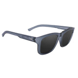 Spy Saxony Sunglasses - Matte Translucent Sea Blue - Happy Gray