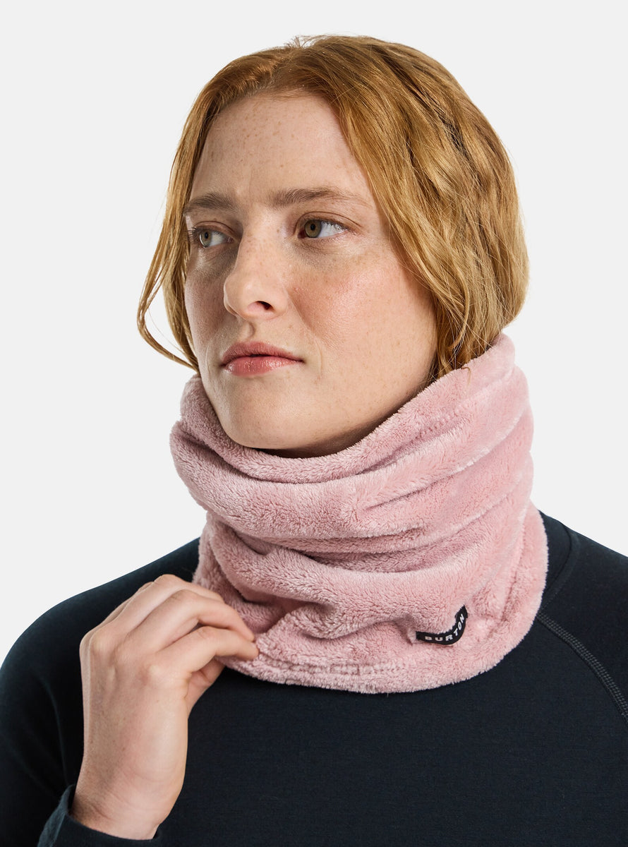 Burton Cora Neck Warmer Powder Blush Rumors Skate and Snow