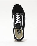 Vans Womens Old Skool Lowpro Shoes - Black/White