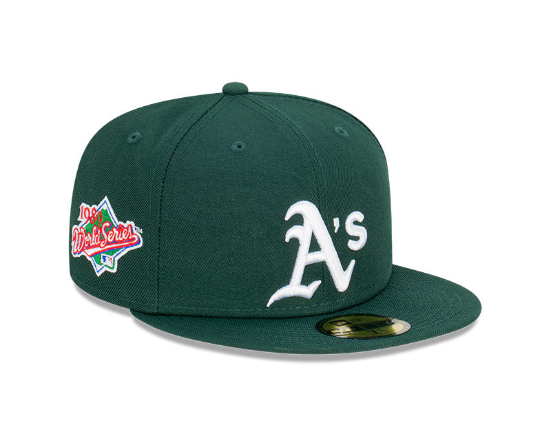 New Era Oakland Athletics 1989 World Series 59FIFTY Fitted Hat – Rumors  Skate and Snow