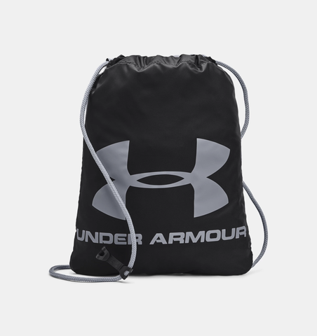 Under Armour Ozsee Sackpack - Black / Mod Gray
