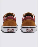 Vans Kids Old Skool V Shoes - Color Block Multi/True White