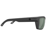 Spy Overhaul XL Sunglasses - Matte Black - Happy Gray Green + ANSI