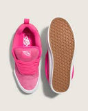 Vans Womens Knu Skool Shoe - Nubuck Pink Glo