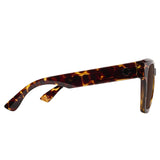 Spy Dessa Sunglasses - Honey Tort - Happy Dark Brown