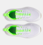 Under Armour Women's Project Rock BSR 5 Training Shoes - White / Hyper Green / City Khaki - 102
