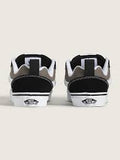 Vans Youth Knu Skool Shoes - 2-Tone Black/Bungee Cord