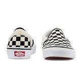 Vans Unisex Classic Slip-On - Blk&Whtchckerboard/Wht