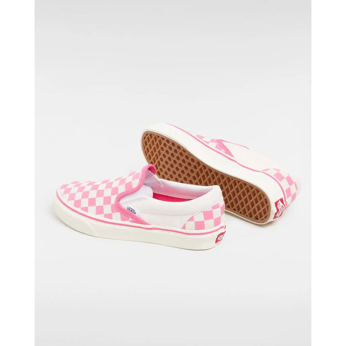 Girls checkered vans best sale