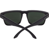 Spy Helm Sunglasses - Black Soft Matte - Happy Grey Green Polar