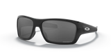 Oakley Turbine Sunglasses - Polished Black W/ Prizm Black Polarized