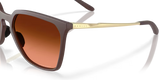 Oakley Sielo SQ Sunglasses - Matte Grenache W/ Prizm Brown Gradient