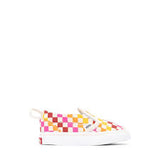 Vans Toddler Slip-On V Shoes - Retro Rainbow Checkerboar