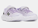Under Armour Girls' PS UA Surge 4 AC Running Shoes - Salt Purple/Transparent - 535
