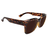 Spy Dessa Sunglasses - Honey Tort - Happy Dark Brown