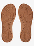 Roxy Womens Vickie Flip-Flops - Tan