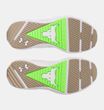 Under Armour Women's Project Rock BSR 5 Training Shoes - White / Hyper Green / City Khaki - 102