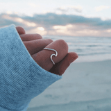 Pura Vida Ring ~ Silver Wave