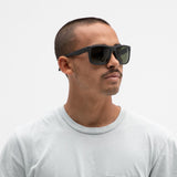 Electric Swingarm XL Sunglasses - Matte Black/Grey Polarized
