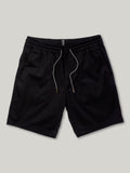 Volcom Mens Frickin Elastic Waist Shorts - Black