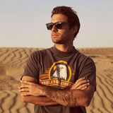 Electric Birch Sunglasses - Gloss Black Bio Acetate/Grey Polarized