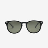 Electric Oak Sunglasses - Gloss BlackBio Acetate/Grey Polarized