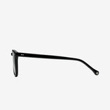 Electric Oak Sunglasses - Gloss BlackBio Acetate/Grey Polarized