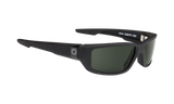 Spy Dirty Mo Sunglasses - Soft Matte Black - HD Plus Gray Green Polar
