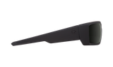 Spy General Sunglasses - Soft Matte Black - Happy Gray Green