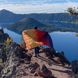 Rumpl Down Puffy Blanket - Pyro Tri-Fade