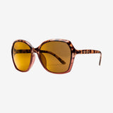 Volcom Psychic Sunglasses - Gloss Tort Pink/Gold Mirror Polar