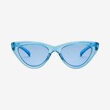 Volcom Knife Sunglasses - Crystal Sky/Blue