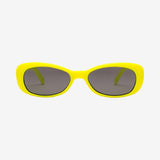 Volcom Jam Sunglasses -  Gloss Lime/Gray