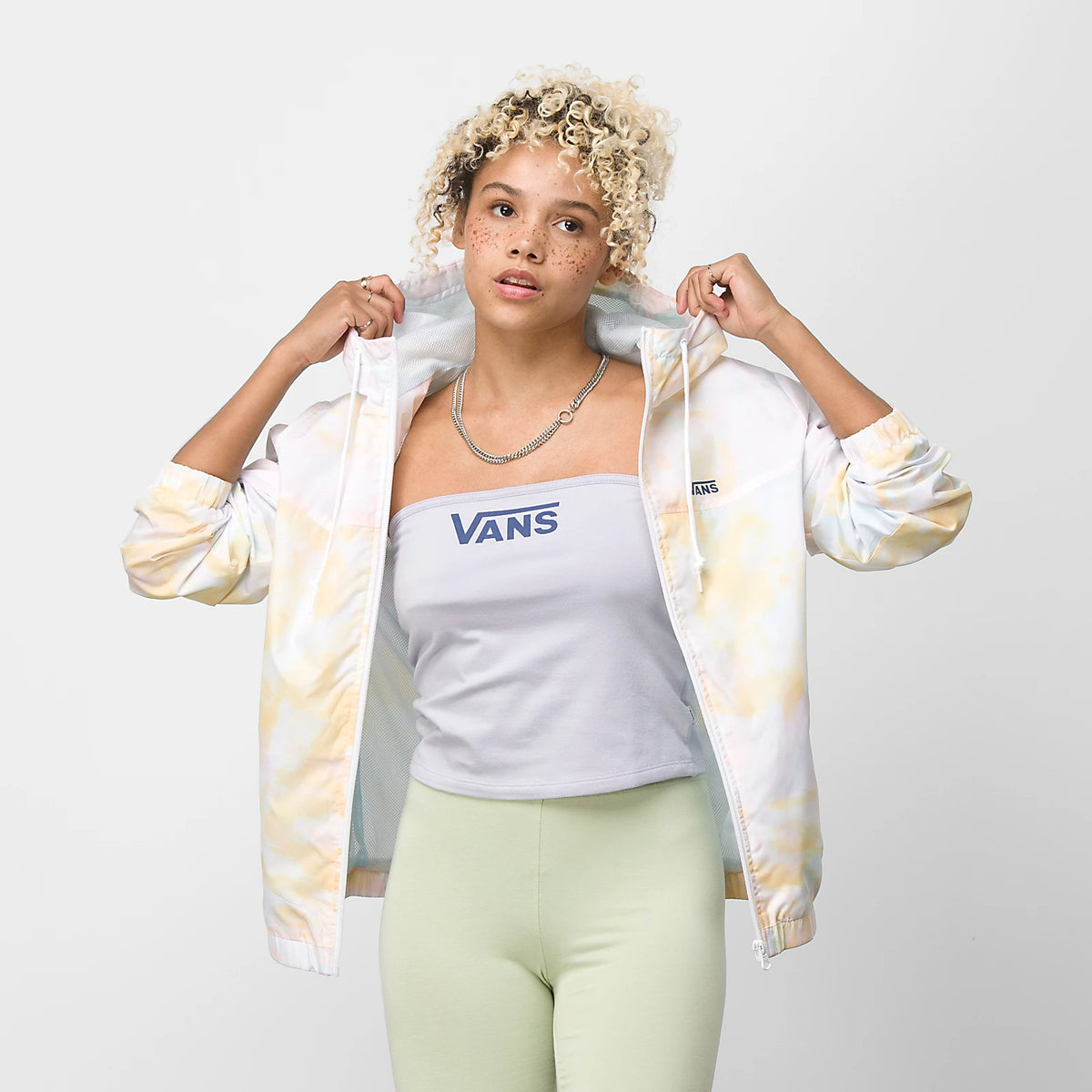White 2025 vans jacket