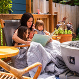 Rumpl Original Puffy Blanket - 2 person - Light Heather