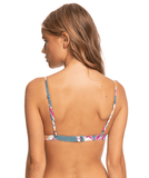 Roxy W Printed Beach Classics Fixed Triangle Bikini Top