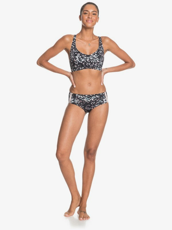 Roxy Fitness Dcup Sports Bikini Top Grey