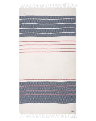 Sand Cloud Dobby Zipper Pocket Towel - Zimmer Stripe
