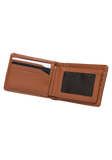 Nixon Pass Vegan Leather Wallet - Saddle
