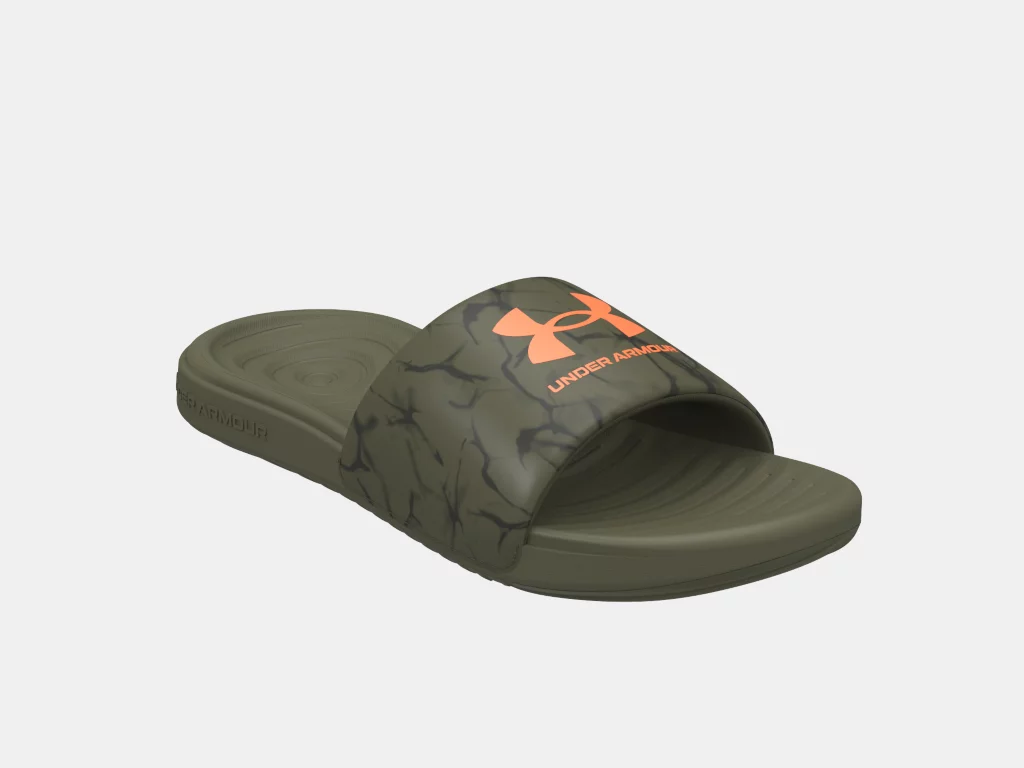 Under armour men's ignite camo online slides