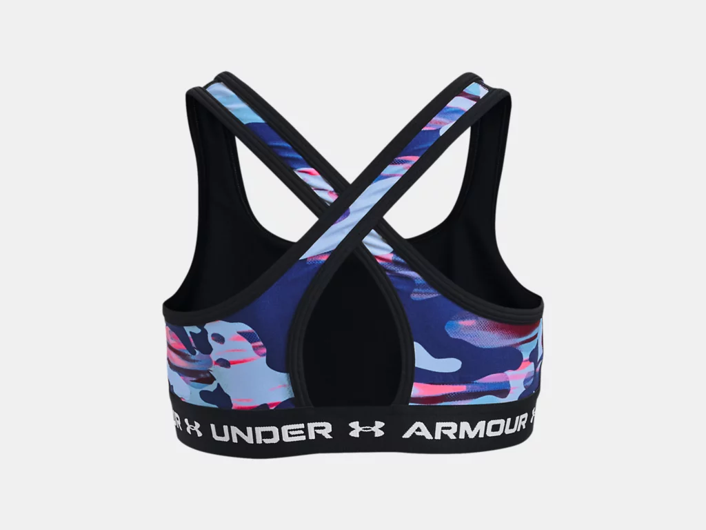 Under Armour Girls' UA Crossback Printed Sports Bra – Rumors Skate and Snow