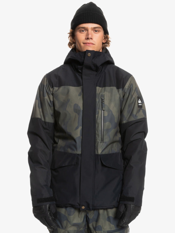 Mission block hotsell snow jacket