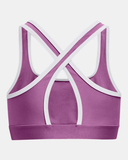 Under Armour Girls' UA Crossback Graphic Sports Bra