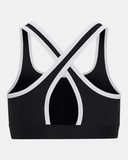 Under Armour Girls' UA Crossback Graphic Sports Bra