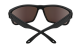 Spy Rocky Sunglasses - Soft Matte Black - Happy Bronze Polar with Green Spectra Mirror