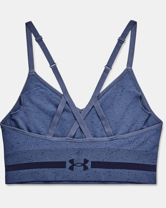 Under Armour Women's UA Seamless Low Long Heather Sports Bra – Rumors Skate  and Snow