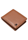 Nixon Pass Vegan Leather Wallet - Saddle
