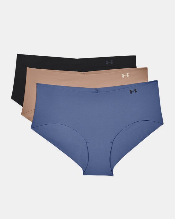  Under Armour Womens Hipster 3-Pack Printed Underwear, Mauve  Pink