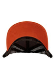 Nixon Iconed Trucker Hat - Orange / Brown