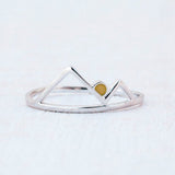 Pura Vida Ring ~ Sunrise Silver